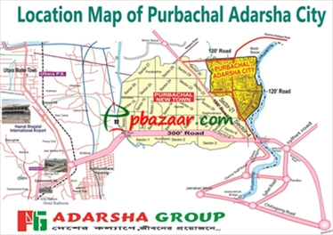 Picture of Commercial Plot at Purbachal Adarsha City