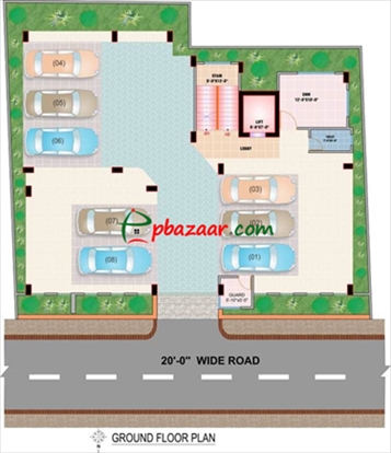 Picture of 1220 Sft Apartment For Sale, Mohammadpur