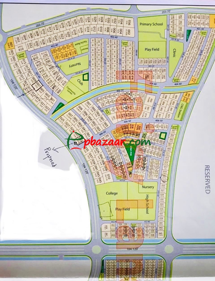 Purbachal Bestway City- Fairy Land-1, South facing 10 Katha Corner Plot ...