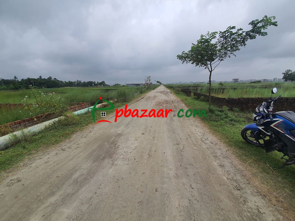 Bashundhara l block plot map image