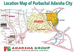 3 Katha Plot at Purbachal Adarsha City এর ছবি
