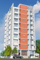 Picture of LuxuryApartment Project at Aftabnogor , Block-C, Road -1, plot-10 infront of Lake South Facing  