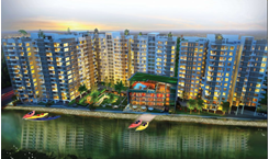 Picture of 1530 Sq-ft Apartment For Sale In Bashundhara,R/Lake Castle,Rupayan Housing Estate Limited.  