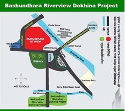 Picture of 5 Katha Land For Sale At Bashundhara River View Dokhina Project, Keraniganj